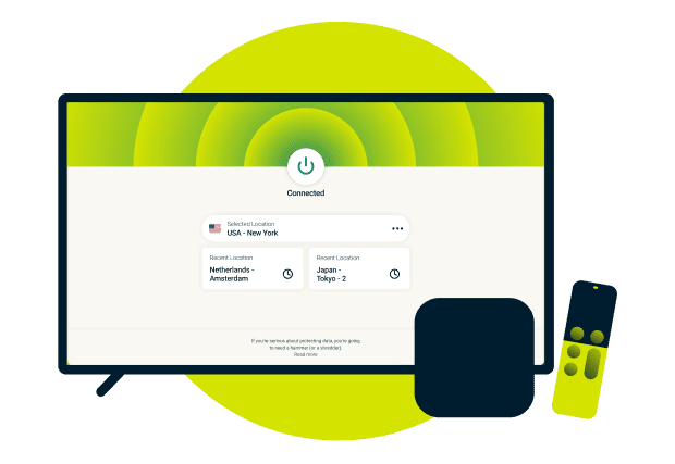 Увійдіть до свого облікового запису ExpressVPN Увійдіть до застосунку VPN для Apple TV за...